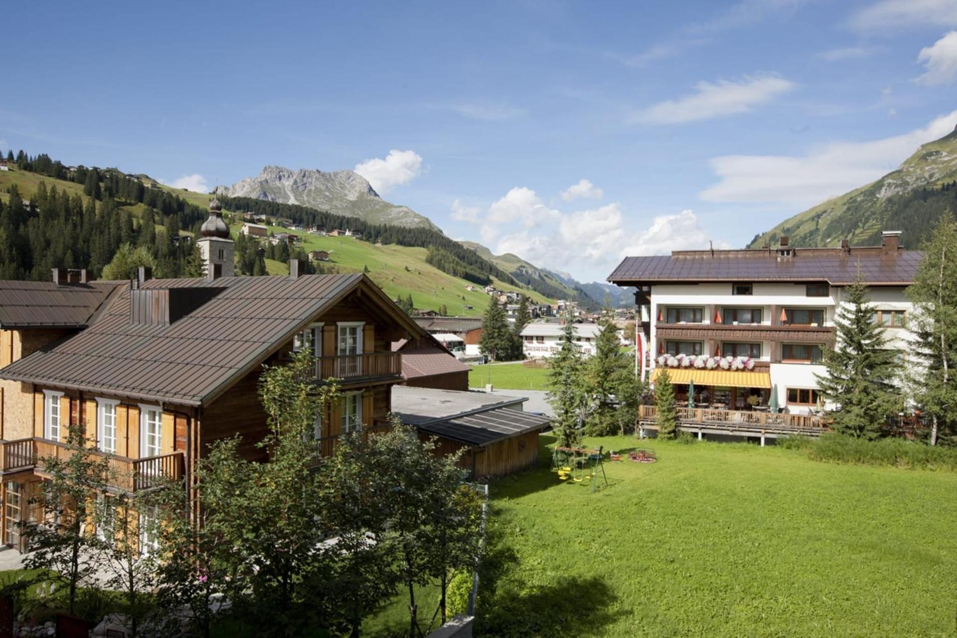 Hotel Berghof Лех Экстерьер фото